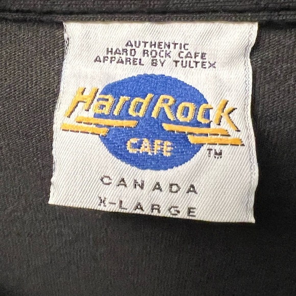 Vintage Hard Rock Cafe Niagara Falls Canada Edition Size XL - Picture 3 of 3